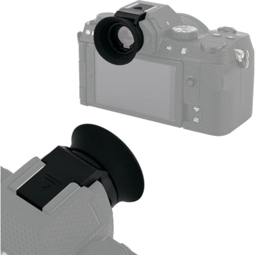 Ergonomic Design Long Camera Eyecup Eyepiece Viewfinder Protector for Fuji Fujifilm X-S10 X-T200 XS10 XT200 Accessories