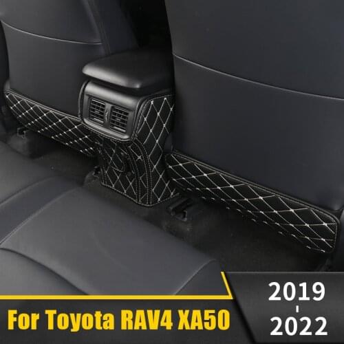 Car Seat Back Anti Kick Mat Protection Clean Pad Anti-Dirty Mats For Toyota RAV4 RAV 4 XA50 2019 2020 2021 Interior Accessories