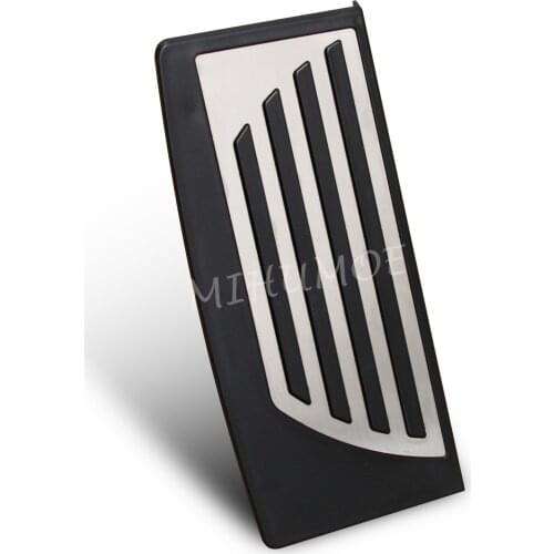 LHD Sport Foot Rest Dead Pedal Pad Cover Overlay For Alfa Romeo Giulia 2016 2017 2018 2019 2020