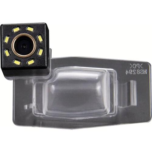 Misayaee Car Rear View Reverse Parking Camera Golden 8 LED for Haima Family 2014 Night Vision Waterproof