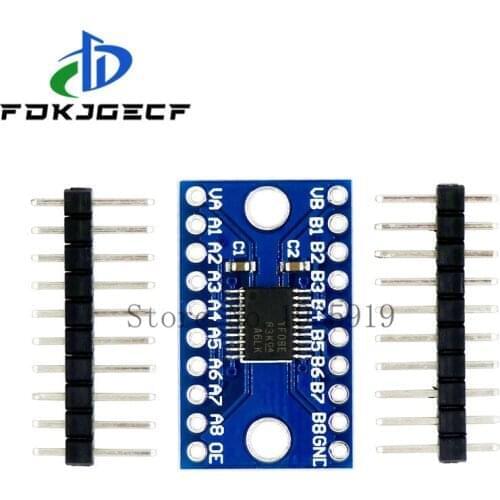 3.3V 5V TXS0108E module 8 Channel Logic Level Converter Convert TTL Bi-directional Mutual Convert