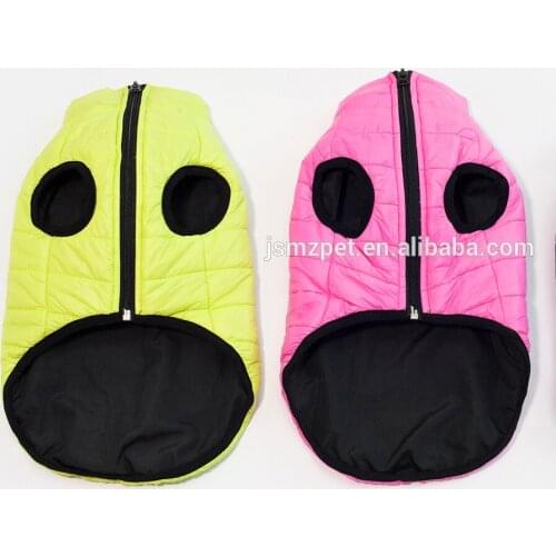 Clothes Jacket for Small Size Dog Outdoor Winter Cold Weather Padded Dog Down Vest
