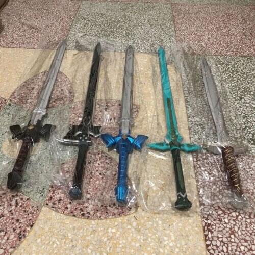 Wholesale five styles 80cm sword art online SAO skysword Kirigaya Kazuto Elucidator / Dark Repulser 1:1 PU foam model