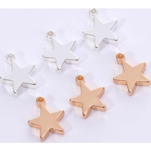 Necklace Bracelet Plating Pendant diy Handmade Accessories Star Charm Gold Pendant Bracelet Jewelry