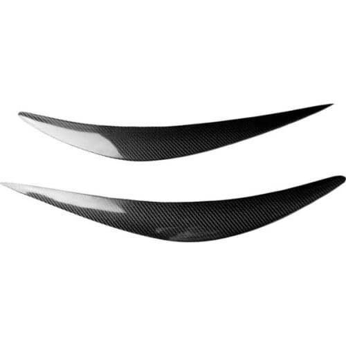 Fit For Infiniti Q50 carbon fiber car headlight headlight eyebrow eyelash decoration car accessories