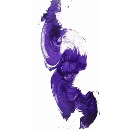 Hand Painted Oil Paintings Modern Art 3D Artwork Abstract purple Pictures on Canvas Wall Art Ready for Living Room