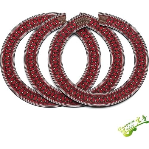3PCS Guitar Sound hole Inlay WOOD For Classical guitar Guitar Accessories YKQ90