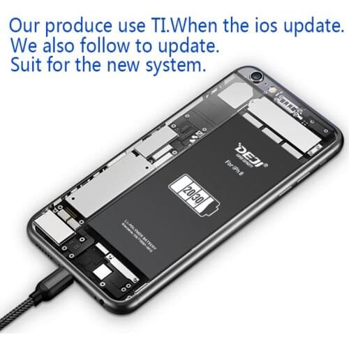 DEJI for iphone 8 battery With Free Tools Kit Real High Capacity for iphone 8plus Batteries Replacement 0 Cycle
