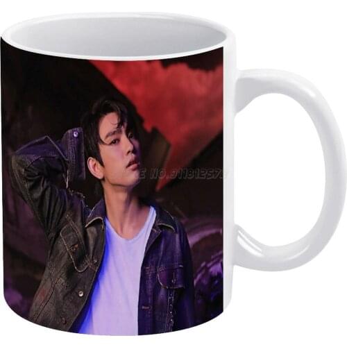 Jinyoung White Mug Custom Printed Funny Tea Cup Gift Personalised Coffee Mug Got7 Got 7 Mark Jackson Jinyoung Youngjae Bambam Yu