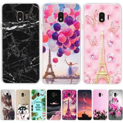 Phone Case For Samsung Galaxy J4 2018 Case For Samsung J4 Plus Cartoon Soft Silicone Back Cover For Samsung Galaxy J4 2018 Case