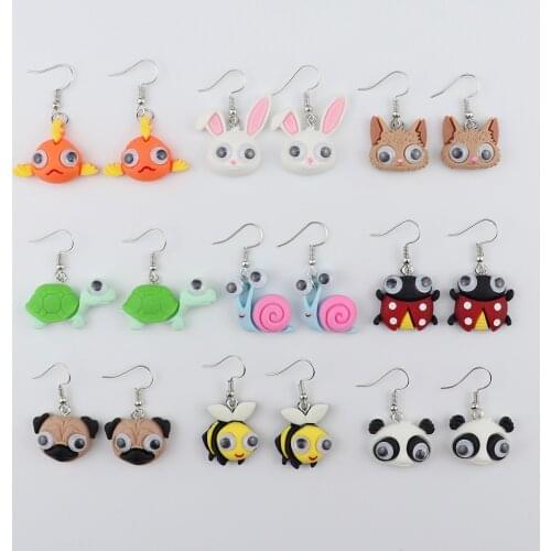Crmresin Women's Gold Earrings