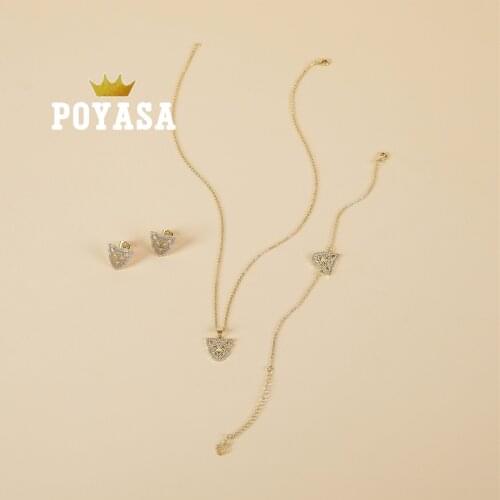 2020 June Caftan wedding jewelry set for women fashion jewelry set copper high quality jewelry set