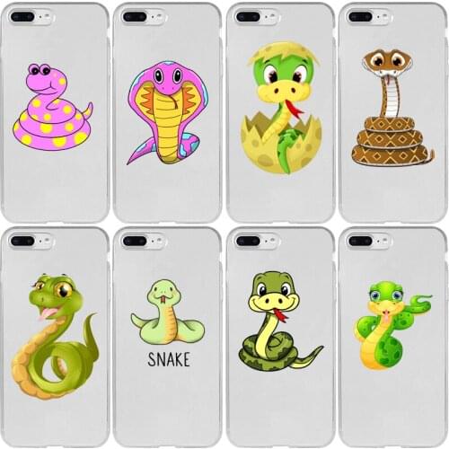 Cute Baby Snake Cover Case for Xiaomi Redmi K20 K30 4X 4A 5A 6A 7A 8A 9C 9A Pro Plus