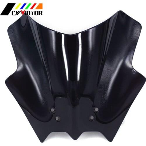 Motorcycle Black Windshield Fairing Windscreen For KTM DUKE 125 250 390 Street Bike