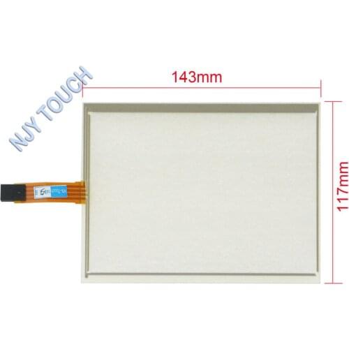 New 6.5 Inch 4 Wire Resistive Touch Screen Panel AUO 640x480 LCD G065VN01 143x117mm free shipping