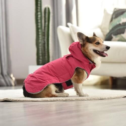 Dog Clothes Winter Warm Waterproof Windproof Coat Detachable Hooded Winter For Dog Clothes For Small Dog Coat Jacket Puppy