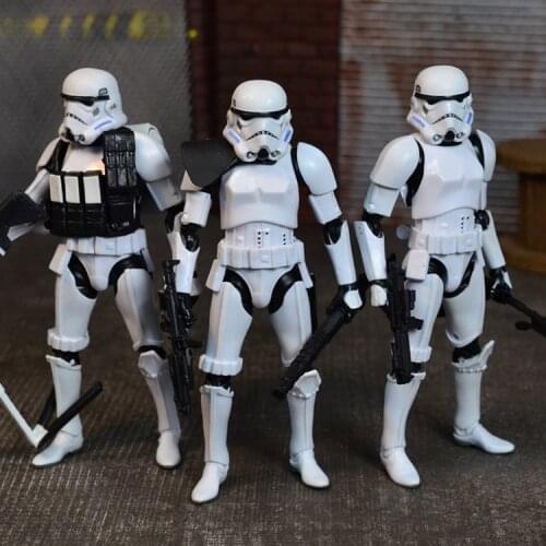 Genuine Hasbro Star Wars The Storm Troops Mandalorian Empire Commando Joint Movable Figure Model