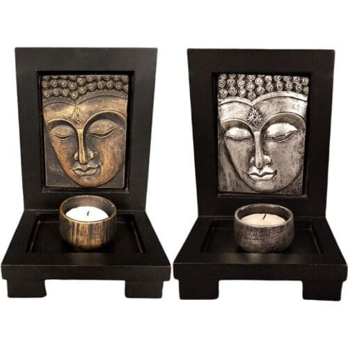 Buddha Candle Holder Southeast Asian Style Candle Holder Zen Aroma Home Decoration Suitable for Living Room New