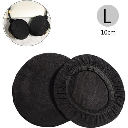 72XB Stretchable Washable Earcup Protector Headphone Dustproof Cover for On-Ear Headphones within 6-9/9-11cm Earpads