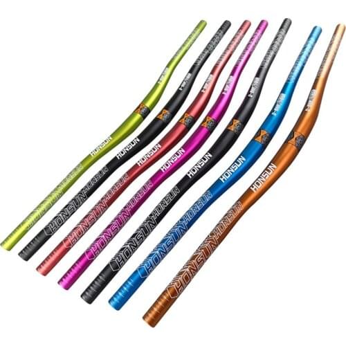 MTB AM XC DH Bicycle Riser Handlebar Downhill Racing Bike Handlebar Mountain Bike Handle Bar Bike Parts 31.8mm*720/740/760/780mm