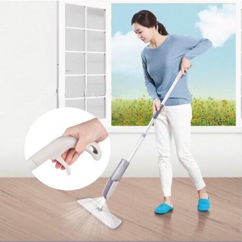 Spray Mop with Reusable Microfiber Pads Handle Mop for Home Kitchen Laminate Wood Ceramic Tiles Floor Cleaning Floor Spray Mop