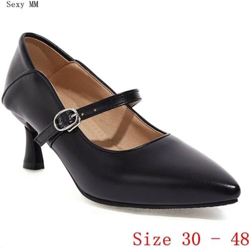 High Heels Stiletto Women Pumps High Heel Shoes Woman Wedding Shoes Small Plus Size 30 31 32 33 - 40 41 42 43 44 45 46 47 48