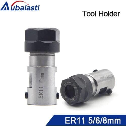 Spindle motor clamp collet Chuck Hoder C16 ER11 35L 5mm 6mm 8mm Collet ER11A Nut shaft motor lengthened clamp for CNC Milling