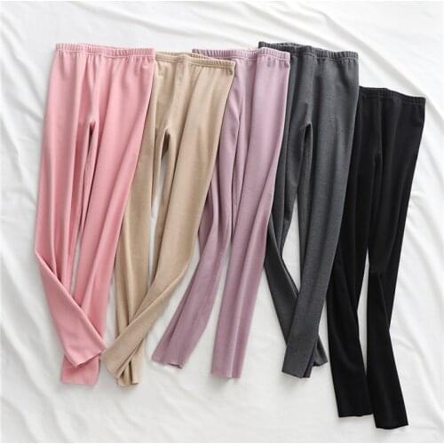 Seamless inner warm pants womens 2021 autumn and winter Korean version of the new high-waist tight-fitting stretch leggings