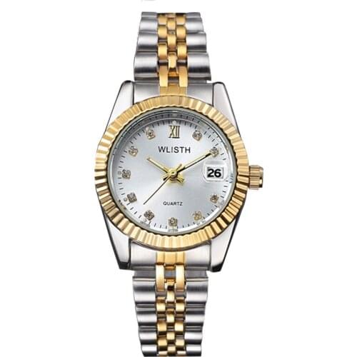 Reloj Mujer WLISTH Fashion Watch Women Watches Top Brand Luxury Crystal Ladies Watch Clock Calendar Relogio Feminino Hodinky