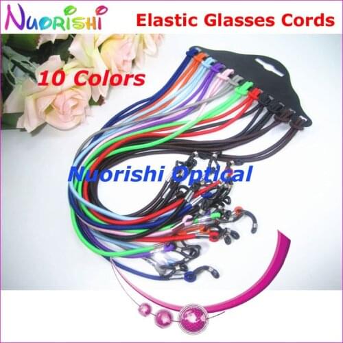 12/60/120pcs Elastic Flexible Sunglass Eyewear Eyeglass Glasses Cord String Retainer Strap Lanyard free shipping L714