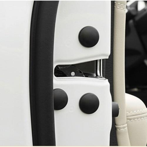 12Pc Car Door Lock Screw Protector Cover Anti-Rust Screws Cap Stickers For Subaru Forester Outback/ Suzuki SX4 SWIFT Alto Liane