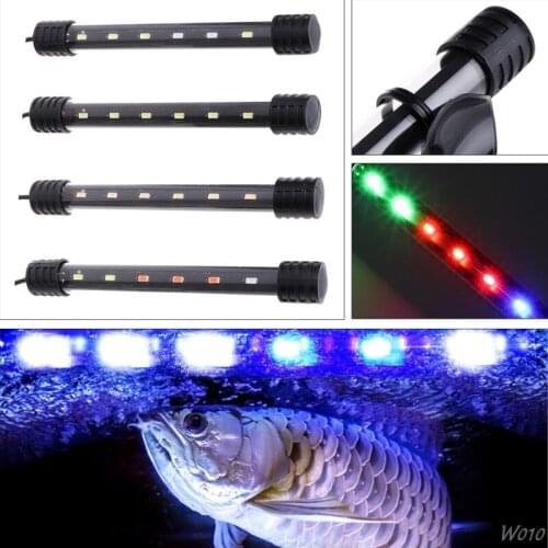 3.5W Submersible Waterproof Aquarium Fish Tank LED Light Bar Lamp Strip EU Plug-W110