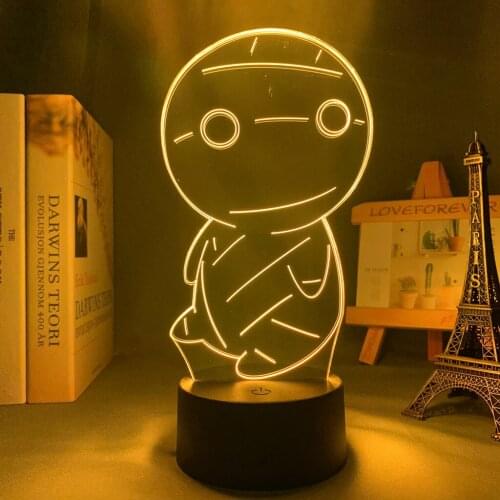 3d Lamp Anime How To Keep A Mummy for Kids Bedroom Decor Night Light Brithday Gift Manga Room Table Led Light Mummy