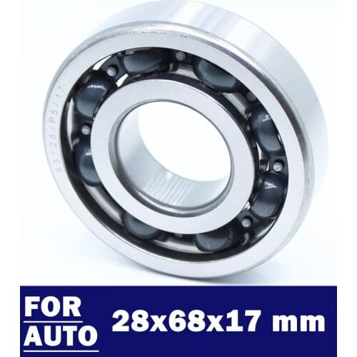 ATV All Terrain Vehicle Part Bearing 63/28 ( 1 PC) 28x68x17 mm 63-28 RS / P5 CJB Motorcycle Crankshaft Ball Bearings