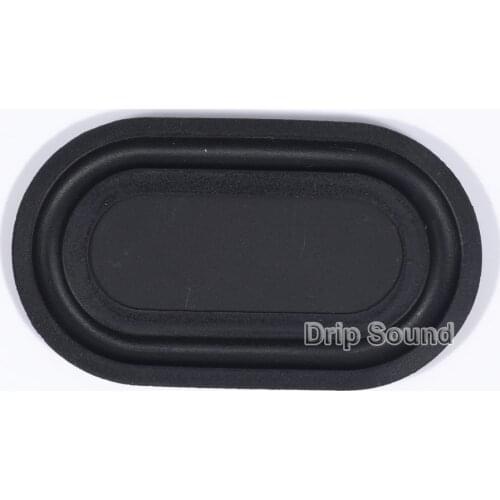 70x40mm Speaker Passive Radiator Auxiliary Bass Woofer Rubber Vibration Plate Vibrating Diaphragm #Blue