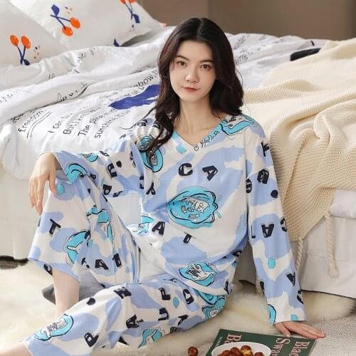 CINPOETRY Women's Cotton Pajamas