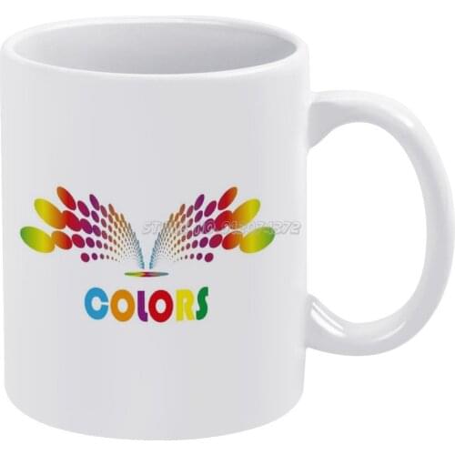 Colors T Shirt Gif For Colors Lovers Cute Design Coffee Mugs High Fashion Luxury Pattern Ceramic Mug Custom Cup Mugs Coffee Cups