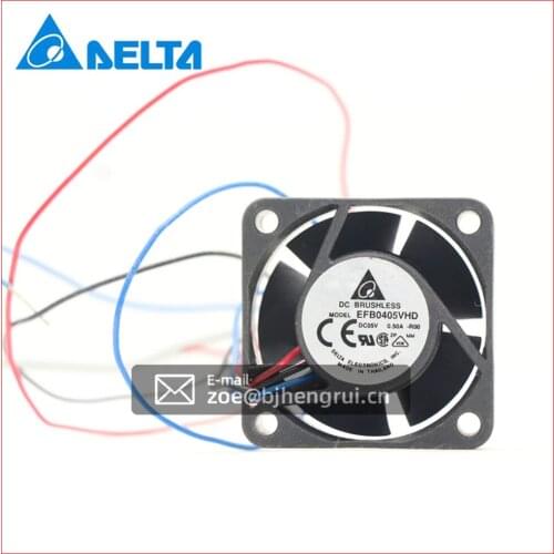 Delta EFB0405VHD 4020 4cm 5V 0.50A inverter chassis fan