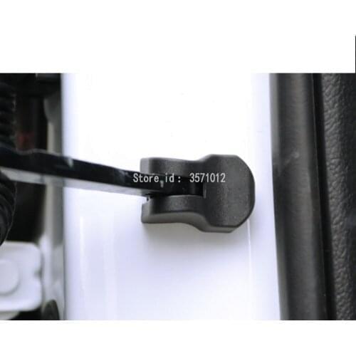 For Kia Sportage KX5 2016 2017 2018 Car Anti Rust Water Proof Door Lock Key Keys Plastic Buckle Limit Device Trim Hoods 4pcs