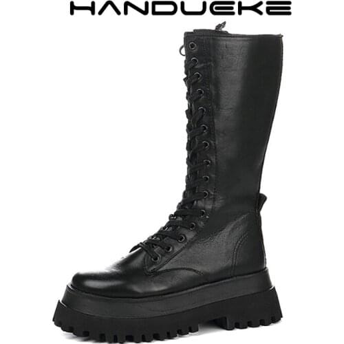 Женские высокие ботинки HanDuEKe China At AliExpress