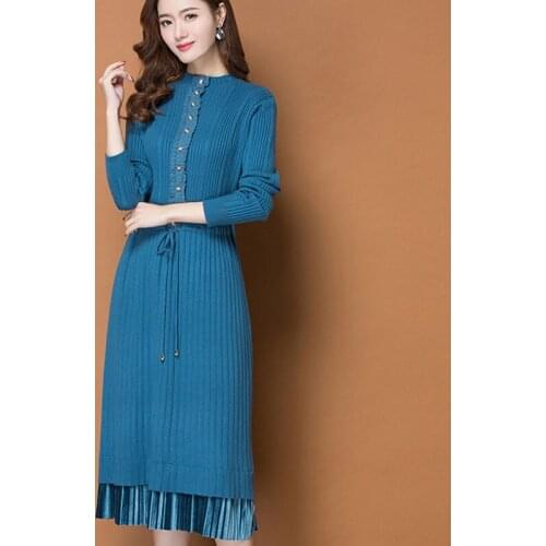 HSPL Fashionable Knitted Dresses