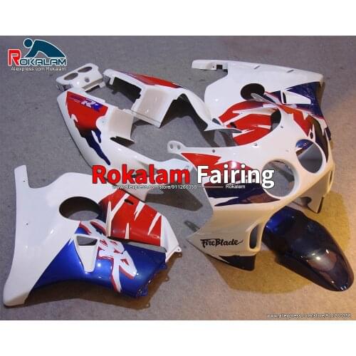 Cowling For Honda CBR 250RR MC-22 1990 1994 CBR250RR MC22 91 92 93 Motorcycle White Blue Red Fairing Kit (Injection Molding)