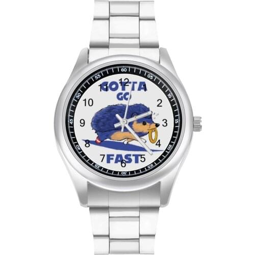 Hedgehog Quartz Watch Photo Beautiful Wrist Watch Steel Boy Sport Design Wristwatch