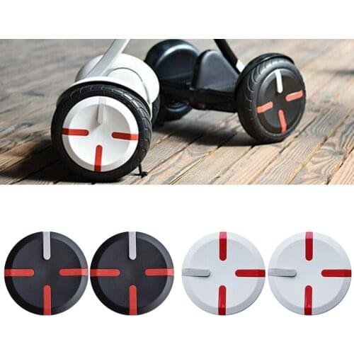 New 2Pcs Electric Balance Scooter Wheel Hub Cover Cap Practical Wear Resistant Side Cap for Xiaomi Ninebot/Mini Pro