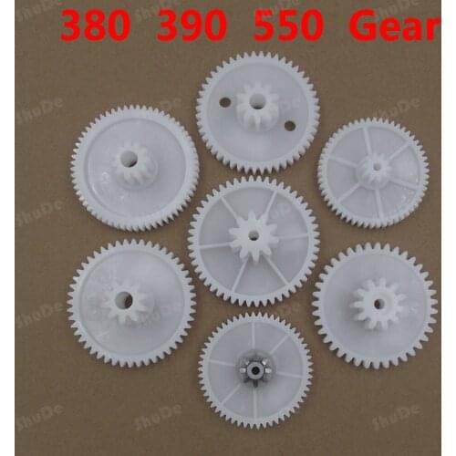 RS380 RS550 Motor Gear Box Plastic Gear for Electric Motor Plastic Gears for Toys 2pcs