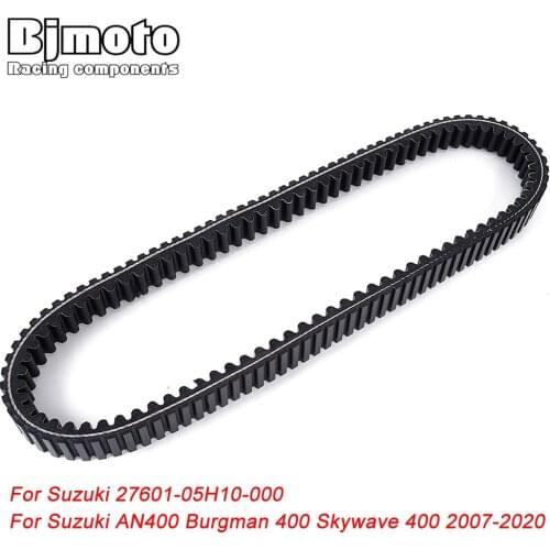 27601-05H10-000 Motorcycle Clutch Belt Drive Belt For Suzuki AN400 Burgman 400 Skywave 400 2007-2015 2016 2017 2018 2019 2020