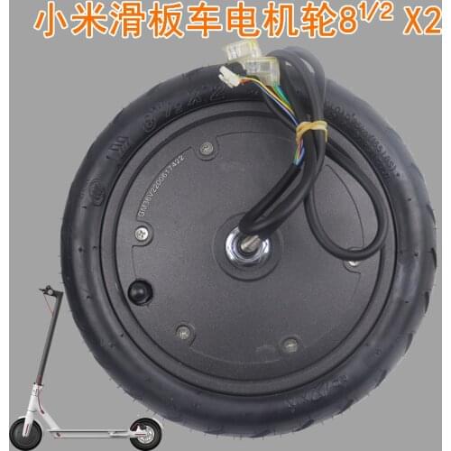 8.5 Inch Electric Scooter Front Wheel Motor Hub 36V For Xiaomi MiJia M365 Motor Hub Tire 8 1/2x2 Inner and Outer Pneumatic Tire