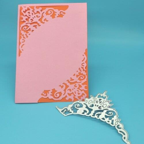 Triangle hollow pattern photo album metal cutting knife mold scrapbook photo album greeting card decoration DIY handmade art