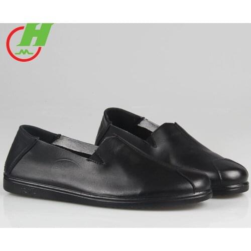 Cowhide Leather Tai Chi Shoes Breathable Shoes T Practicing Martial Art Shoes