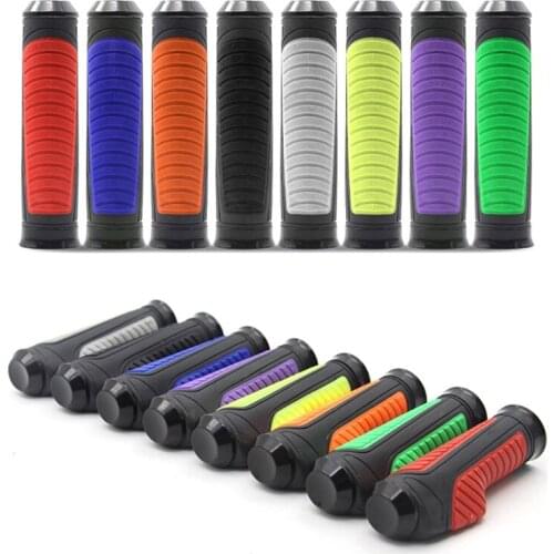 Universal Motorcycle Grips with Comfy Hand Feel Anti-skid Bar for Bicycle Hand Rest Non-Slip Rubber Grips Motorcycle modificatio